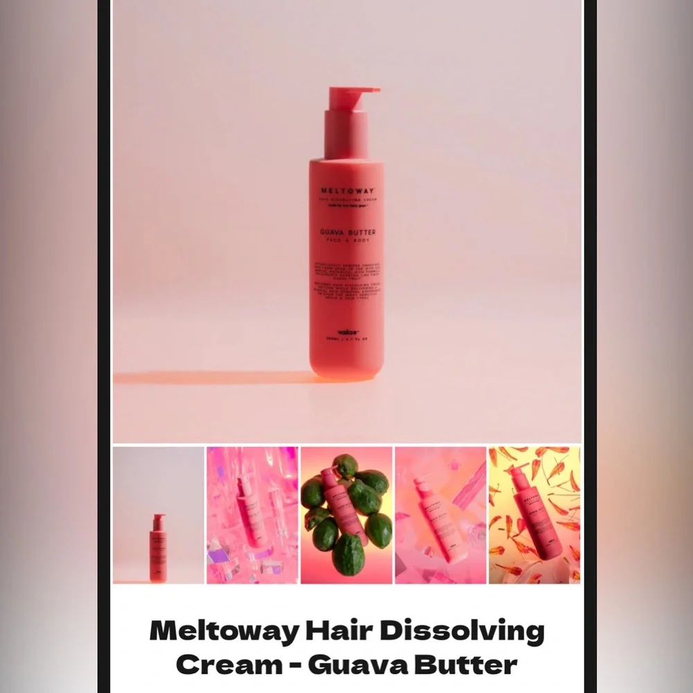 Meltoway Guava Butter Face & Body Hair removal Cream - Picture 1 of 5